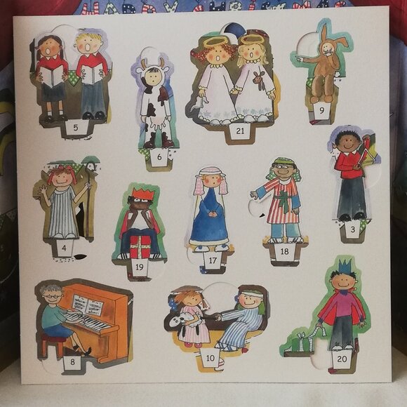 Phoenix Trading Advent Calendar Children's Nativity School Christmas Play - Picture 4 of 9